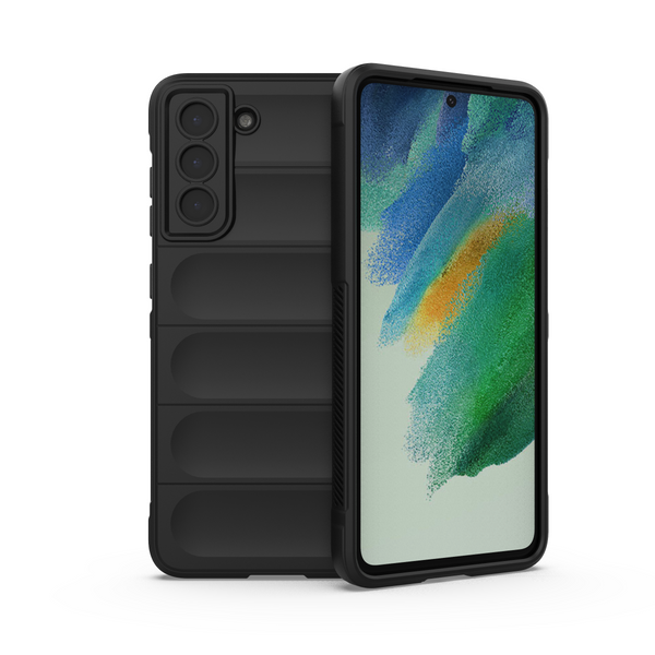 Shield Silicone - Mobile Case for Samsung Galaxy S21 FE 5G - 6.4 Inches - (INR 159 Only for prepaid orders)