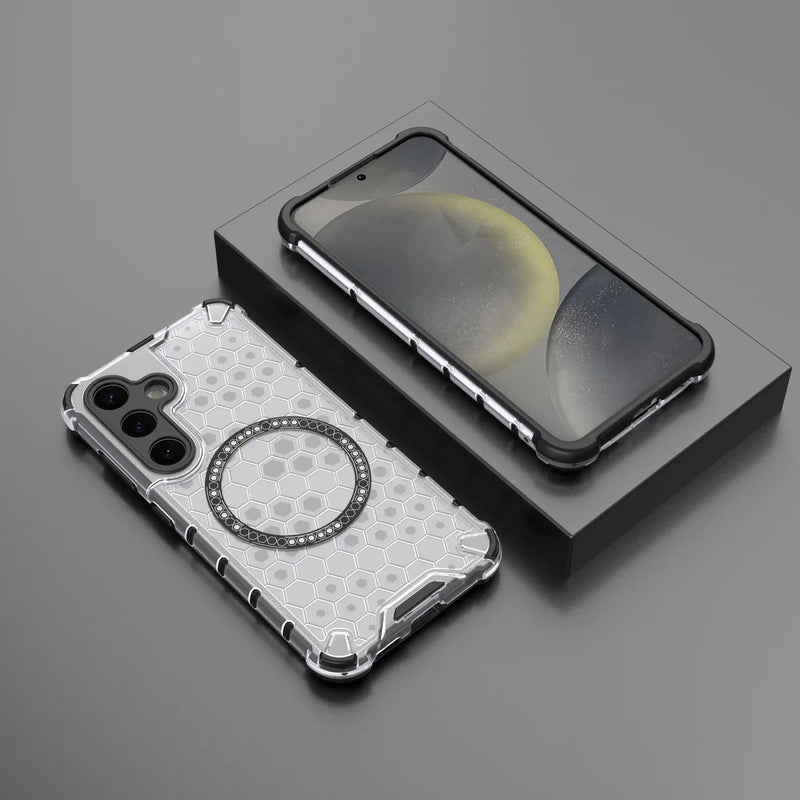 Classic Armour - (Wireless Charging) Back Case for Samsung Galaxy S24 5G - 6.2 Inches