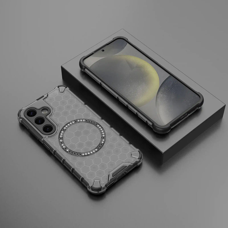 Classic Armour - (Wireless Charging) Back Case for Samsung Galaxy S24 5G - 6.2 Inches