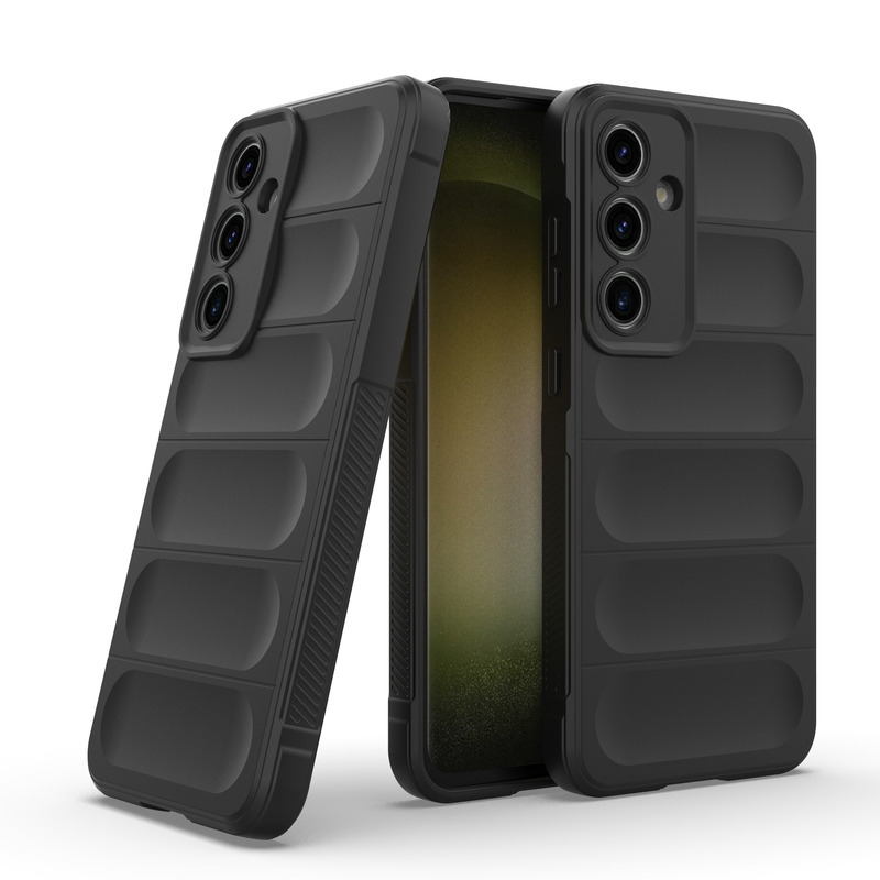 Shield Silicone - Mobile Case for Samsung Galaxy S24 FE 5G - 6.7 Inches - (INR 159 Only for prepaid orders)