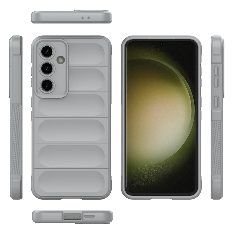 Shield Silicone - Mobile Case for Samsung Galaxy S24 FE 5G - 6.7 Inches - (INR 159 Only for prepaid orders)