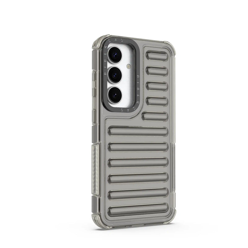 nPlusOne - Bumper Track Back Cover for Samsung Galaxy S25 5G - 6.2 Inches