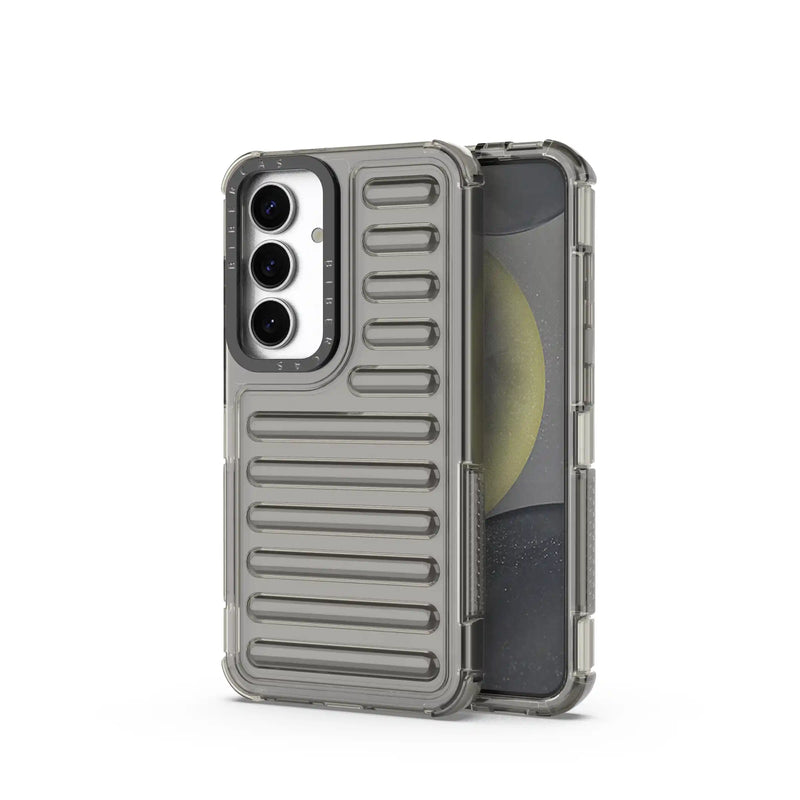 nPlusOne - Bumper Track Back Cover for Samsung Galaxy S25 5G - 6.2 Inches