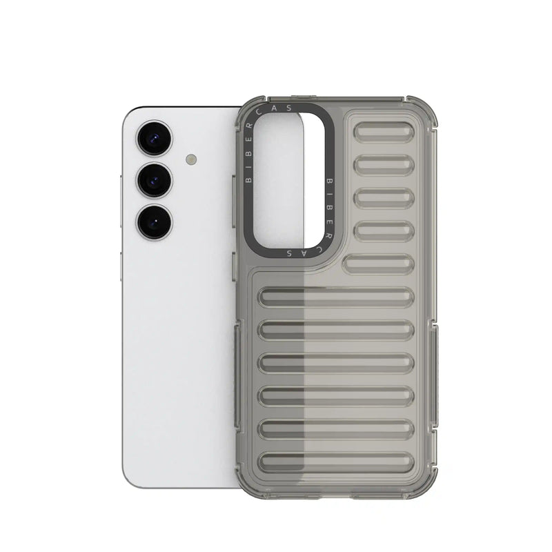 nPlusOne - Bumper Track Back Cover for Samsung Galaxy S25 5G - 6.2 Inches