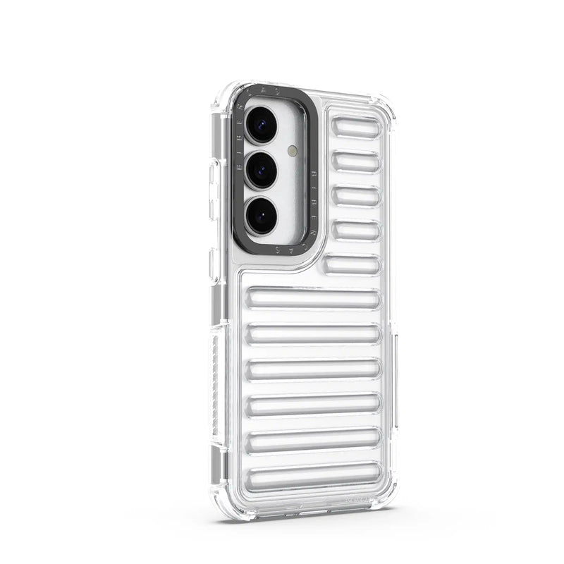 nPlusOne - Bumper Track Back Cover for Samsung Galaxy S25 5G - 6.2 Inches