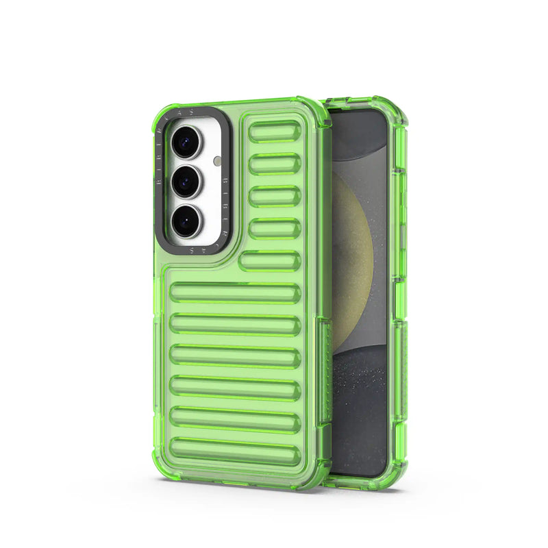 nPlusOne - Bumper Track Back Cover for Samsung Galaxy S25 5G - 6.2 Inches