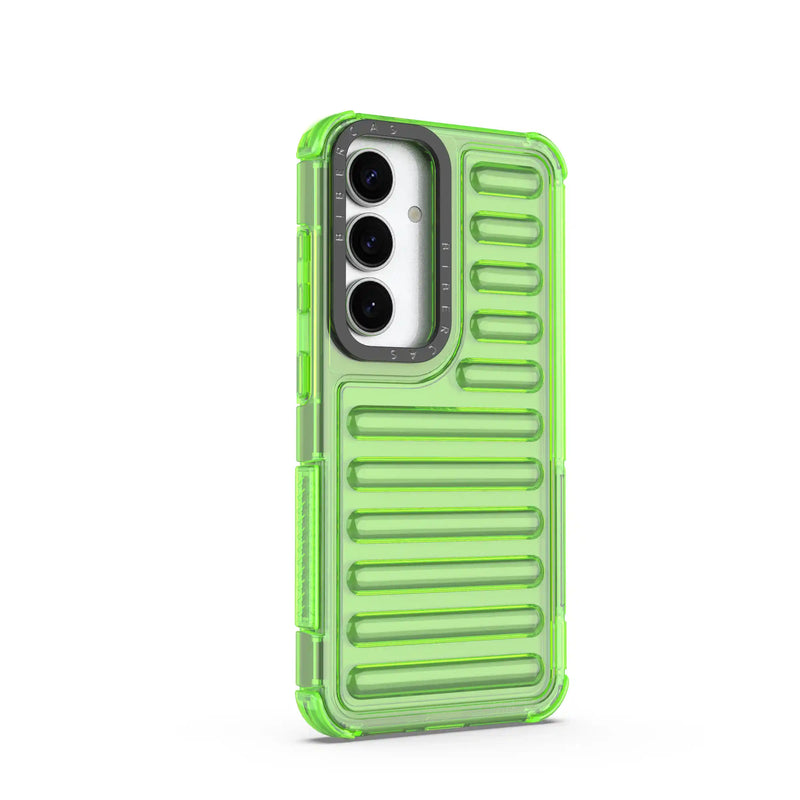 nPlusOne - Bumper Track Back Cover for Samsung Galaxy S25 5G - 6.2 Inches