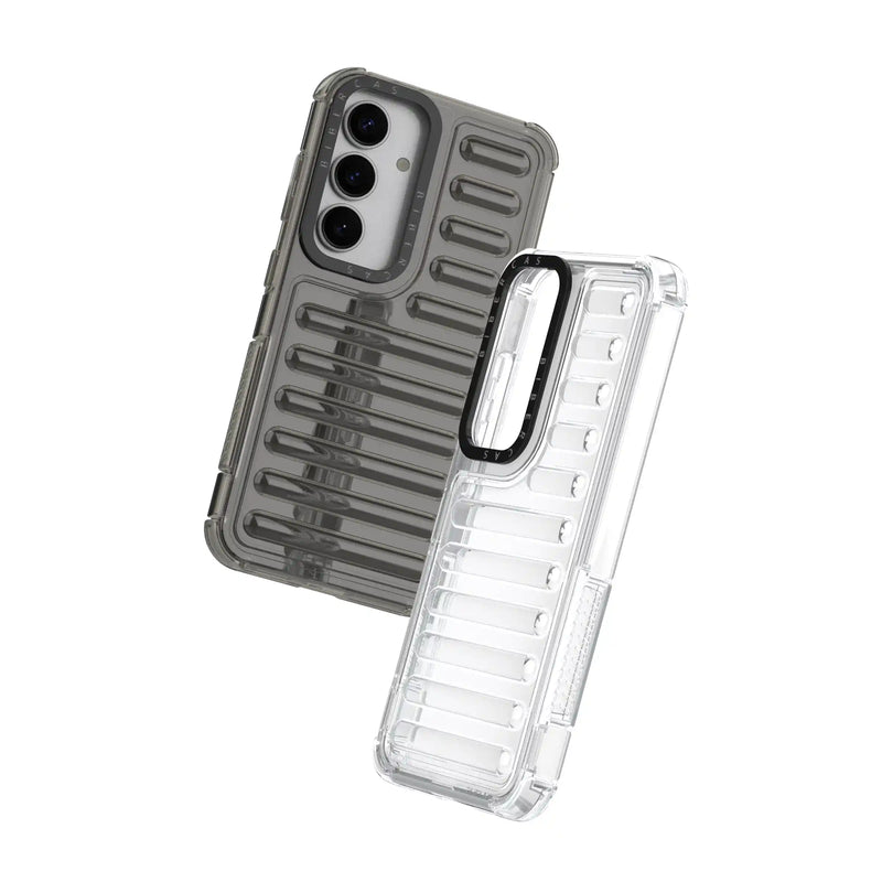 nPlusOne - Bumper Track Back Cover for Samsung Galaxy S25 5G - 6.2 Inches