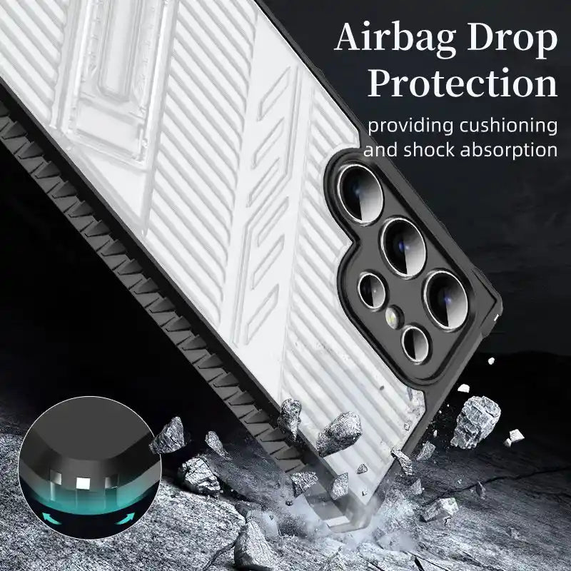 Xlegant Armour - Back Cover for Samsung Galaxy S24 Ultra 5G - 6.8 Inches