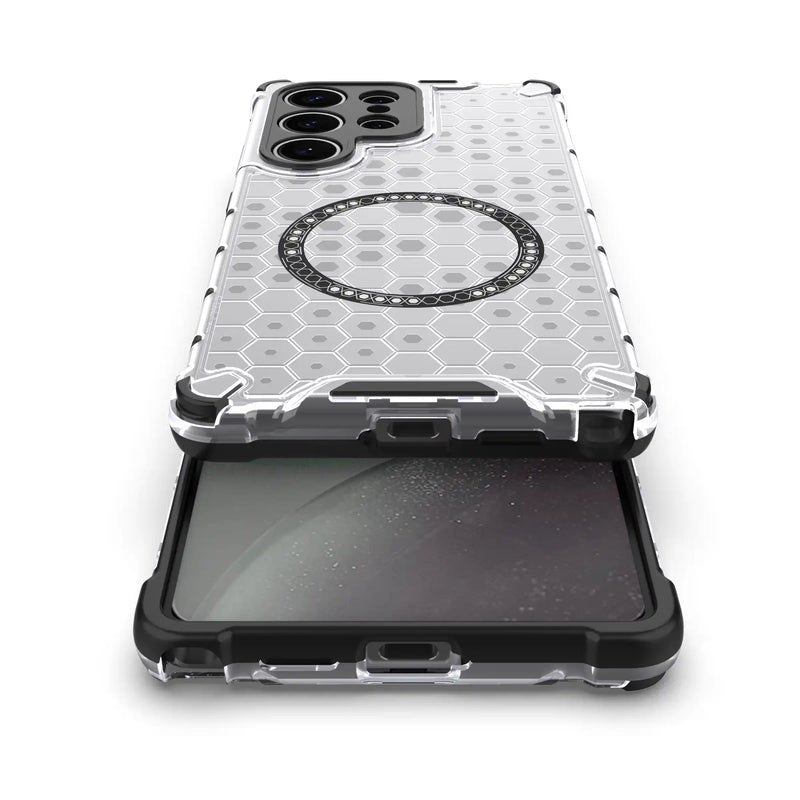 Classic Armour - (Wireless Charging) Back Case for Samsung Galaxy S25 Ultra 5G - 6.9 Inches