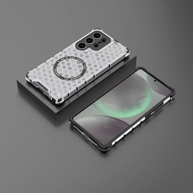 Classic Armour - (Wireless Charging) Back Case for Samsung Galaxy S25 Ultra 5G - 6.9 Inches