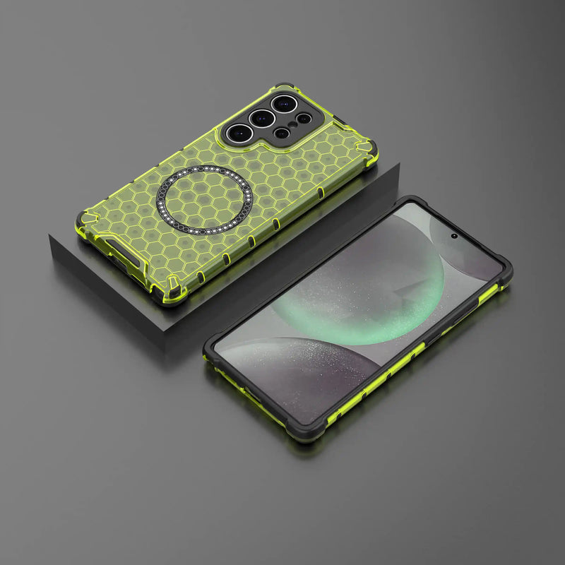 Classic Armour - (Wireless Charging) Back Case for Samsung Galaxy S25 Ultra 5G - 6.9 Inches