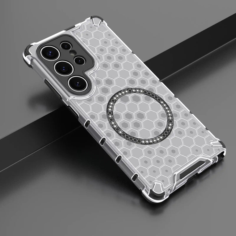 Classic Armour - (Wireless Charging) Back Case for Samsung Galaxy S25 Ultra 5G - 6.9 Inches