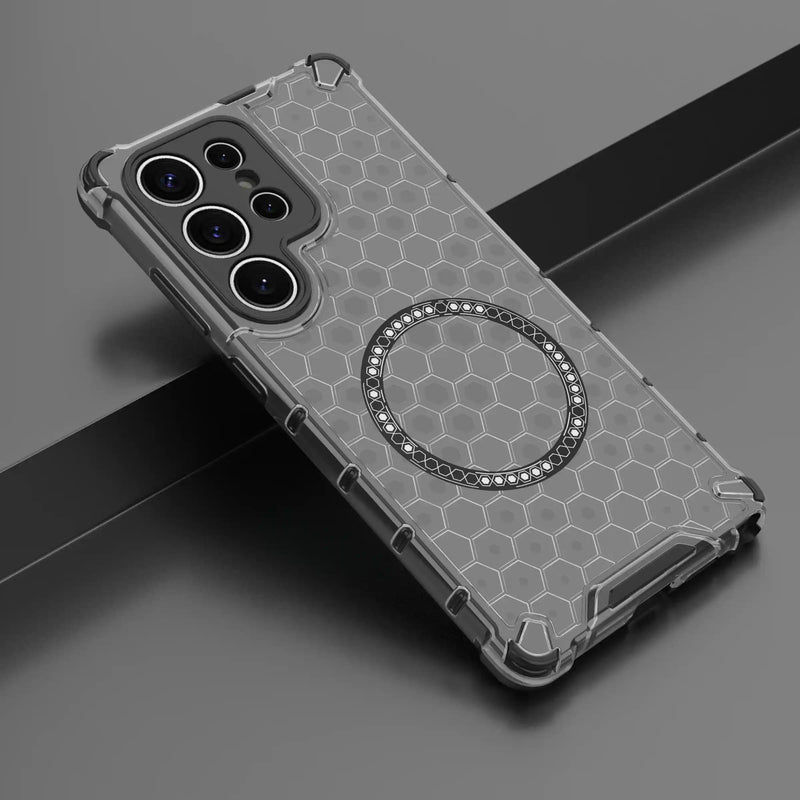 Classic Armour - (Wireless Charging) Back Case for Samsung Galaxy S25 Ultra 5G - 6.9 Inches