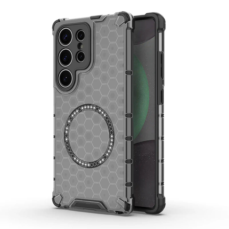 Classic Armour - (Wireless Charging) Back Case for Samsung Galaxy S25 Ultra 5G - 6.9 Inches