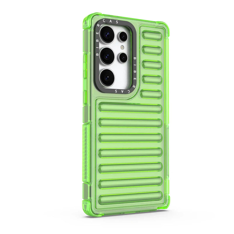 Bumper Track - Back Case for Samsung Galaxy S25 Ultra 5G - 6.9 Inches