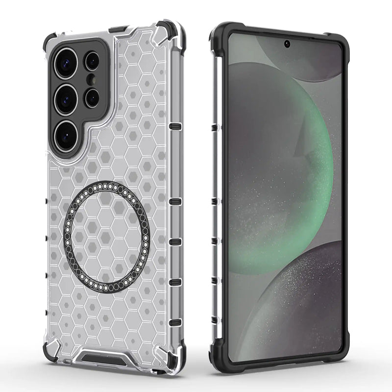 Classic Armour - (Wireless Charging) Back Case for Samsung Galaxy S25 Ultra 5G - 6.9 Inches