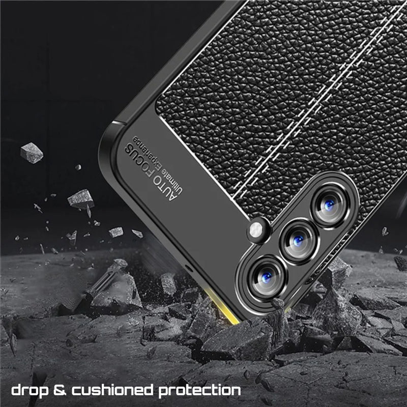 Elegant Textured - Back Case for Samsung Galaxy A55 5G - 6.6 Inches