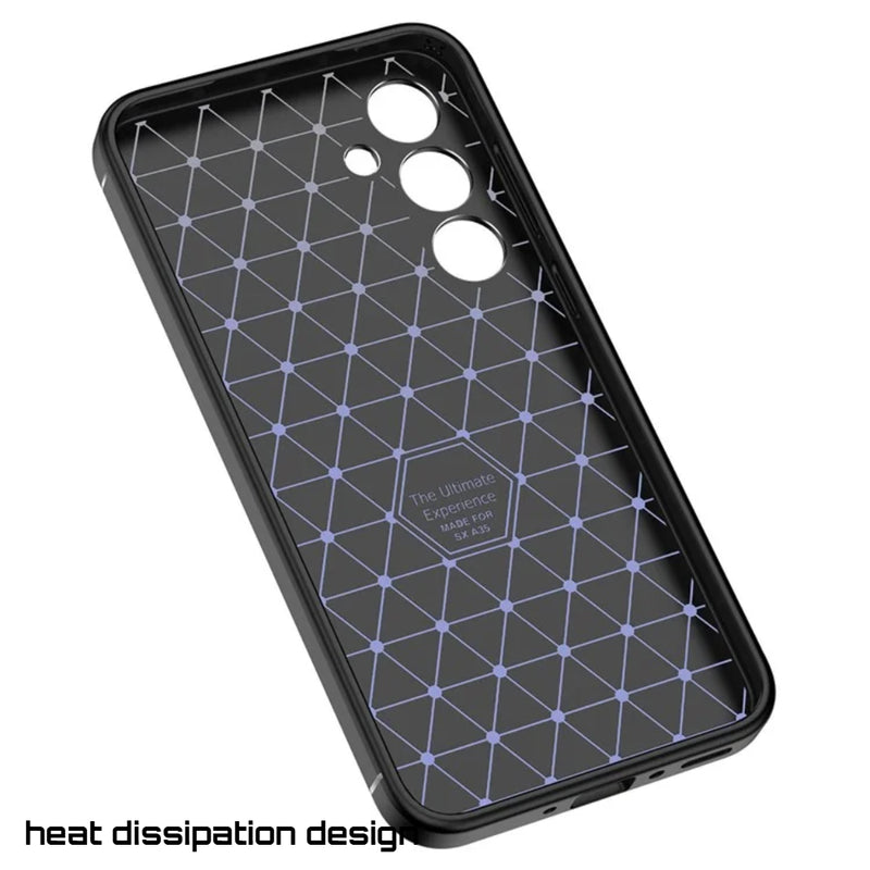 Elegant Textured - Back Case for Samsung Galaxy A55 5G - 6.6 Inches