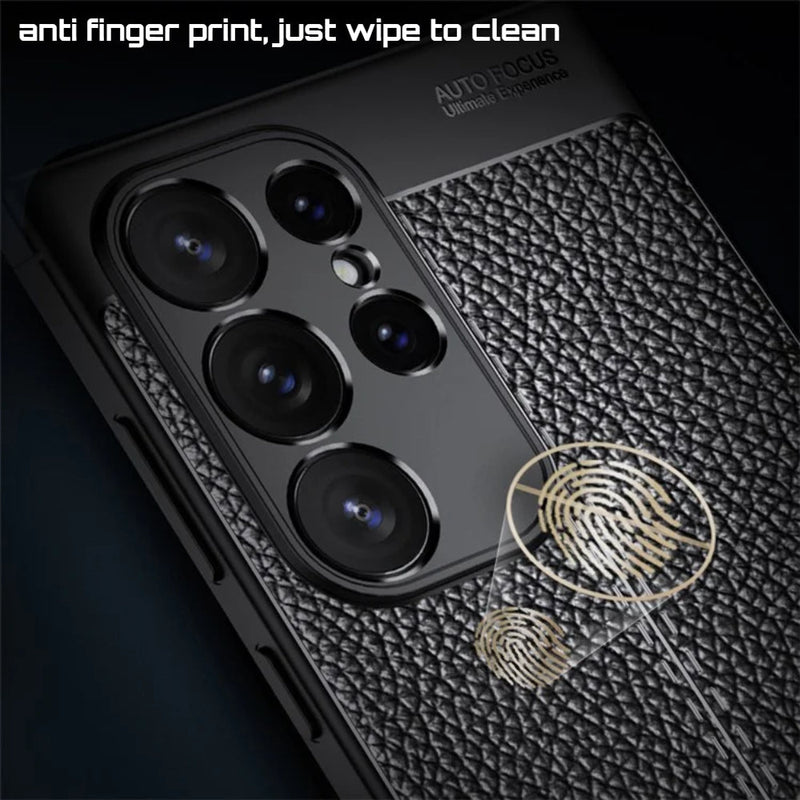 Elegant Textured - Mobile Back Cover for Samsung Galaxy S24 Ultra 5G - 6.8 Inches