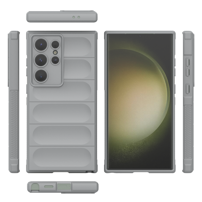 Shield Silicone - Mobile Back Cover for Samsung Galaxy S24 Ultra 5G - 6.8 Inches