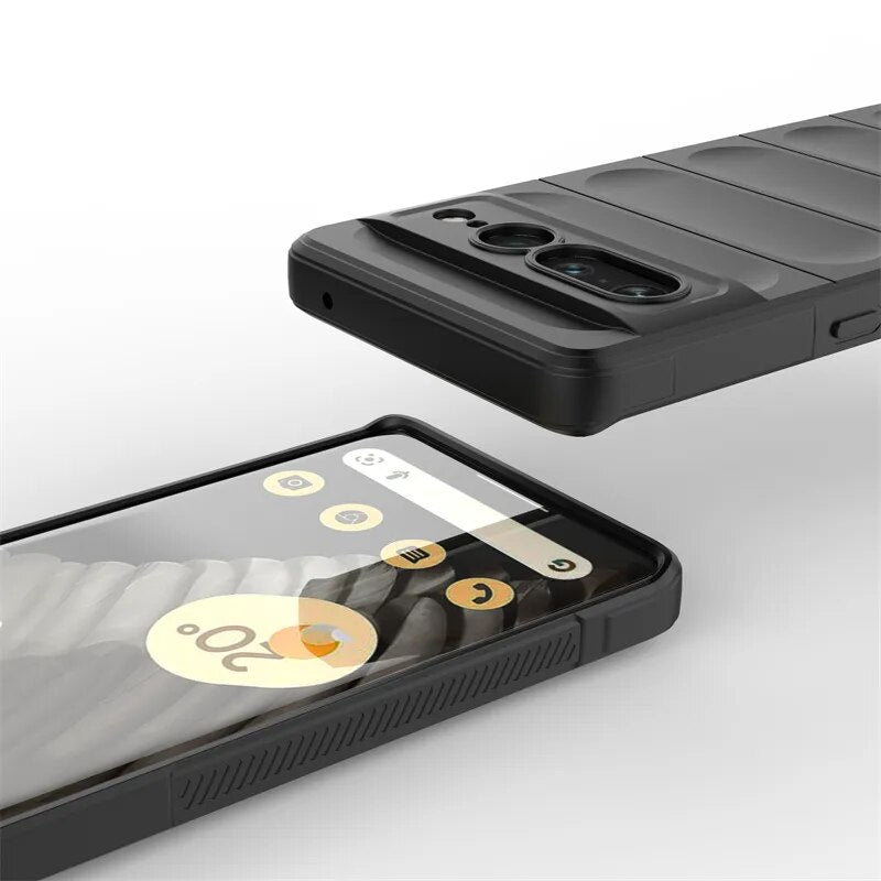 Shield Silicone - Back Case for Google Pixel 7 Pro 5G - 6.7 Inches