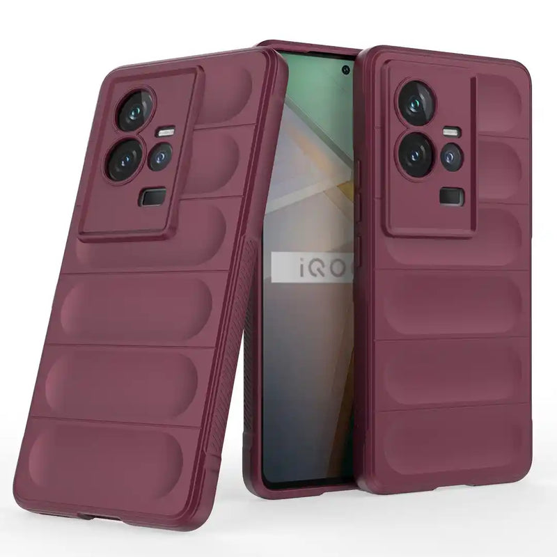 Shield Silicone - Mobile Back Cover for IQOO 11 5G - 6.78 Inches - (INR 169 Only for prepaid orders)