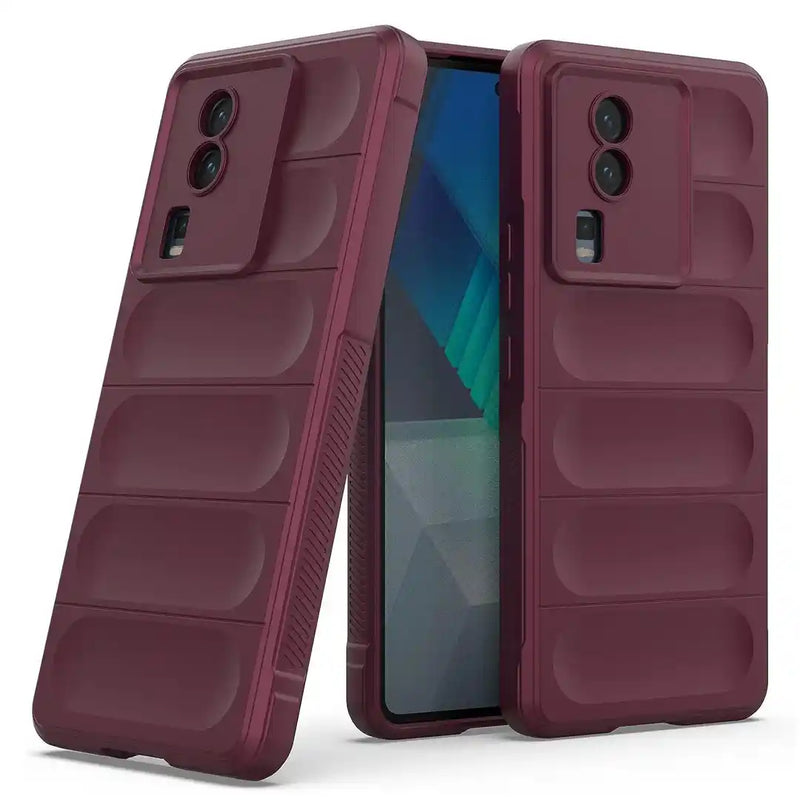 Shield Silicone - Mobile Back Cover for IQOO Neo 7 Pro 5G - 6.78 Inches - (INR 169 Only for prepaid orders)