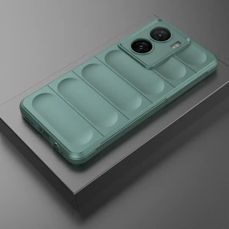 Shield Silicone - Mobile Back Cover for IQOO Z7 5G - 6.38 Inches - (INR 169 Only for prepaid orders)