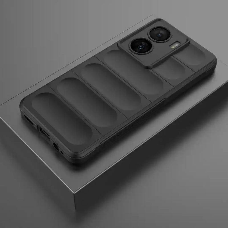 Shield Silicone - Mobile Back Cover for IQOO Z7 5G - 6.38 Inches - (INR 169 Only for prepaid orders)