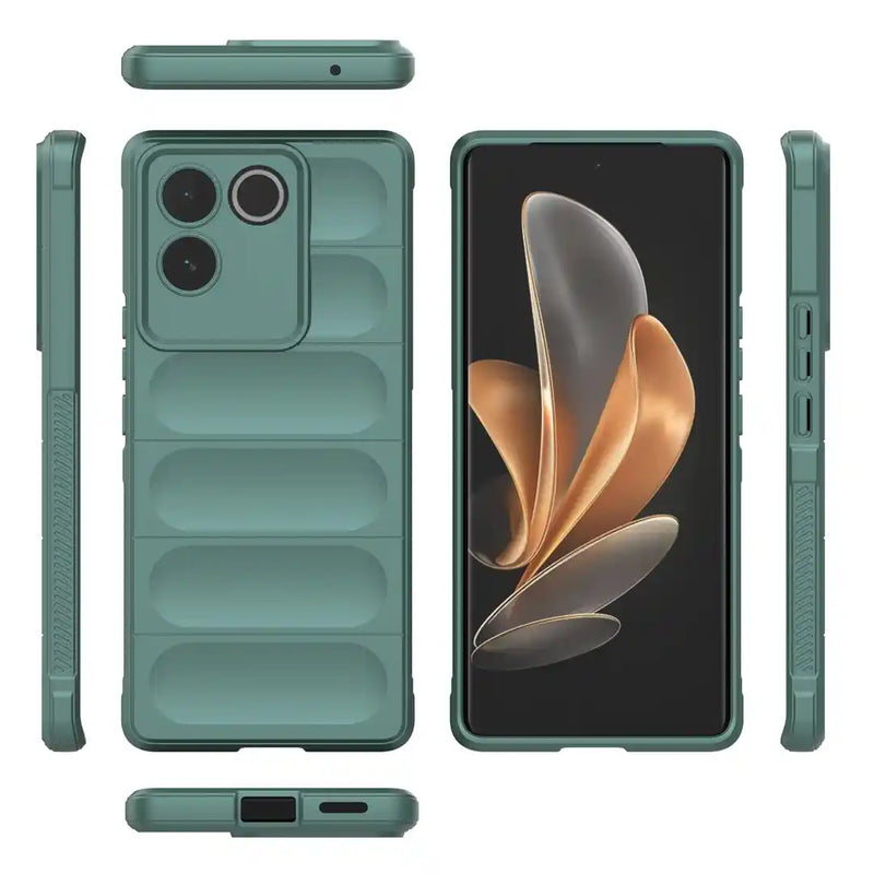 Shield Silicone - Mobile Back Cover for IQOO Z7 Pro 5G - 6.78 Inches - (INR 169 Only for prepaid orders)