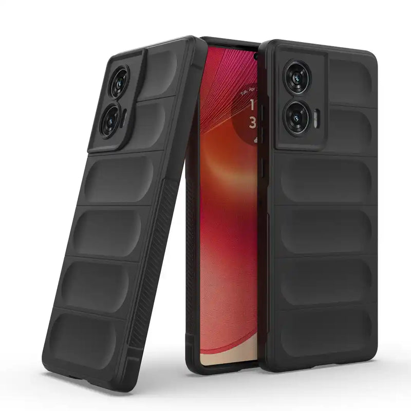 Shield Silicone - Mobile Back Cover for Motorola Edge 50 Fusion 5G - 6.7 Inches - (INR 169 Only for prepaid orders)