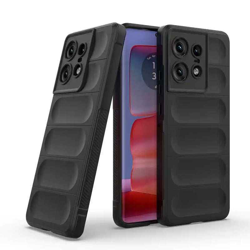 Shield Silicone - Mobile Back Cover for Motorola Moto Edge 50 Pro 5G - 6.7 Inches - (INR 169 Only for prepaid orders)