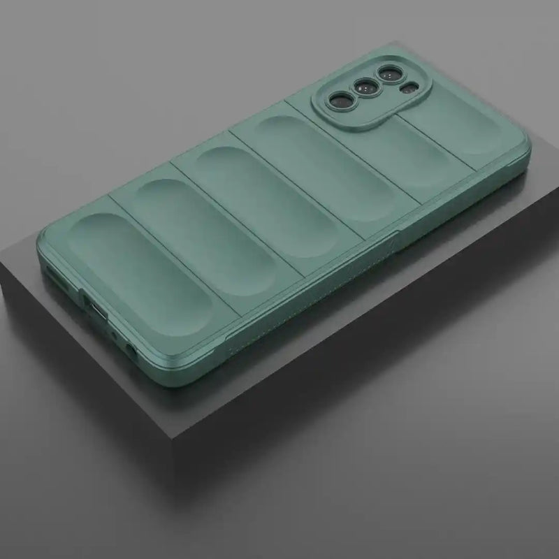 Shield Silicone - Mobile Back Cover for Motorola Moto G62 5G - 6.5 Inches - (INR 169 Only for prepaid orders)