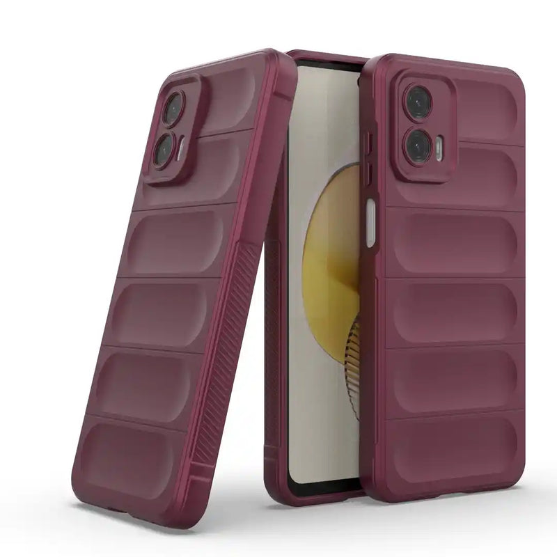 Shield Silicone - Mobile Back Cover for Motorola Moto G73 5G  - 6.5 Inches - (INR 169 Only for prepaid orders)