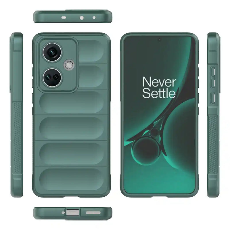 Shield Silicone - Mobile Back Cover for OnePlus Nord CE 3 5G - 6.7 Inches - (INR 169 Only for prepaid orders)