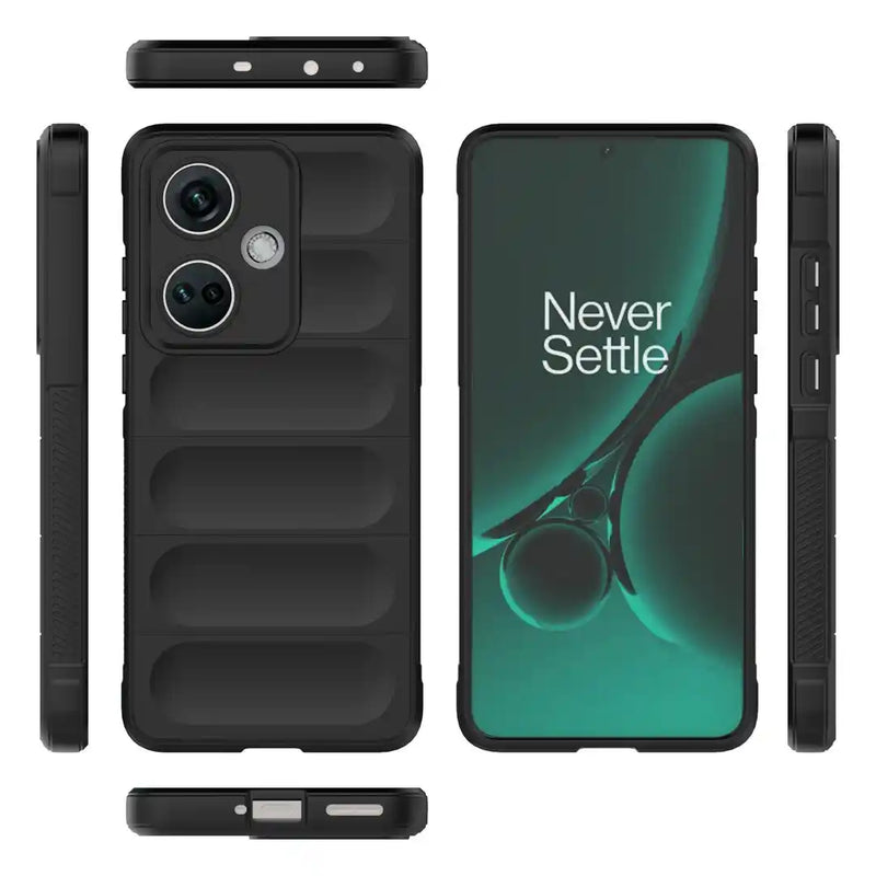 Shield Silicone - Mobile Back Cover for OnePlus Nord CE 3 5G - 6.7 Inches - (INR 169 Only for prepaid orders)