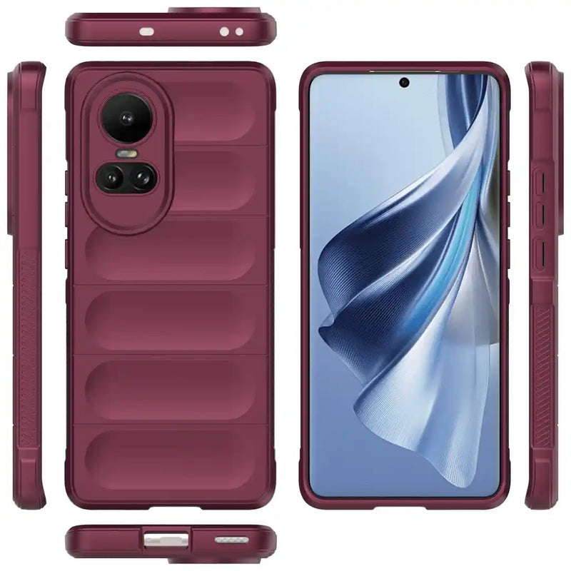 Shield Silicone - Mobile Back Cover for Oppo Reno 10 Pro 5G - 6.7 Inches - (INR 169 Only for prepaid orders)