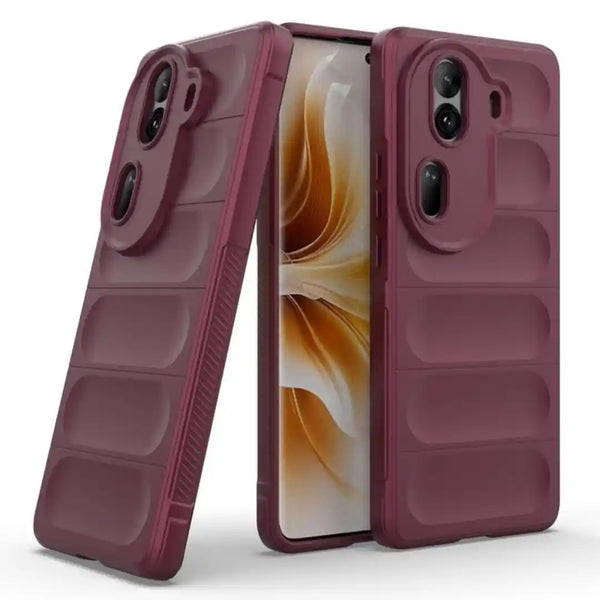 Shield Silicone - Mobile Back Cover for Oppo Reno 11 Pro 5G - 6.7 Inches - (INR 169 Only for prepaid orders)