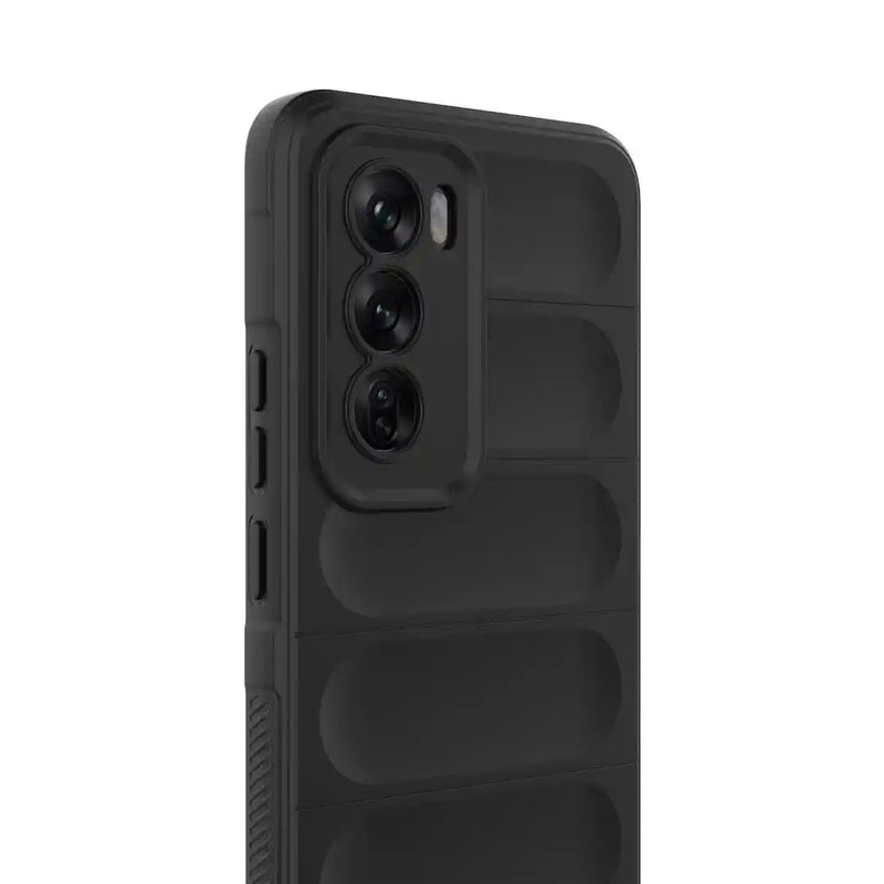 Shield Silicone - Mobile Back Cover for Oppo Reno 12 5G - 6.7 Inches - (INR 169 Only for prepaid orders)