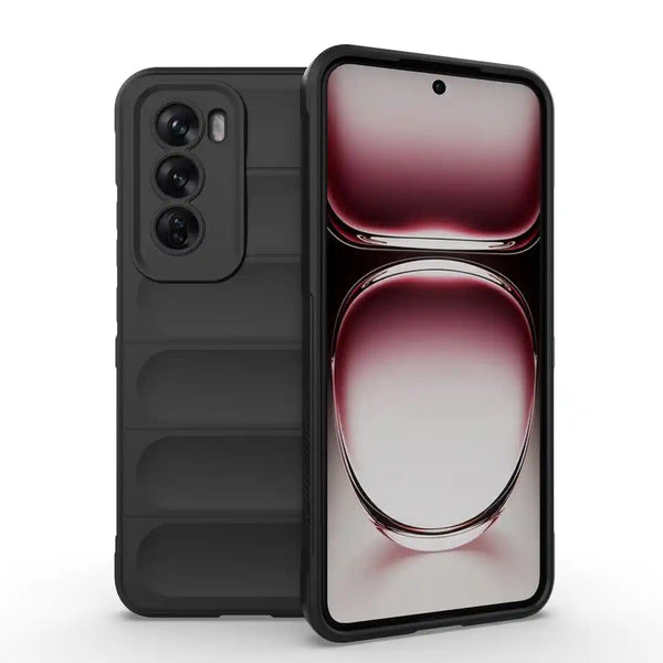 Shield Silicone - Mobile Back Cover for Oppo Reno 12 Pro 5G - 6.7 Inches - (INR 169 Only for prepaid orders)