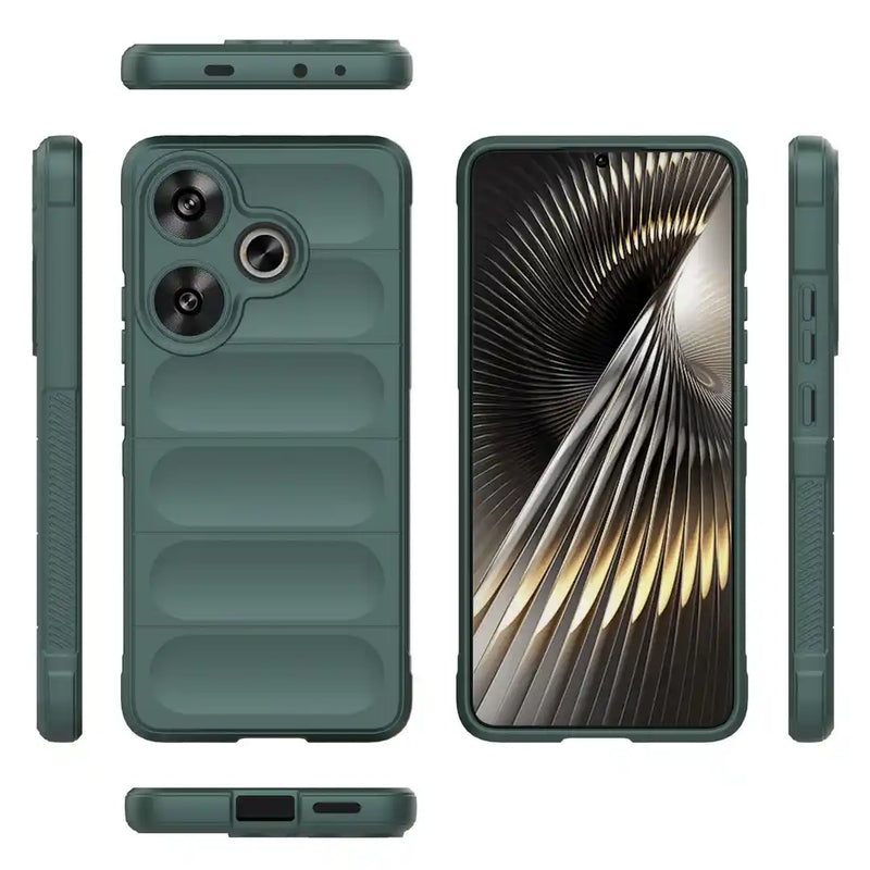 Shield Silicone - Mobile Back Cover for Poco F6 5G - 6.67 Inches - (INR 169 Only for prepaid orders)