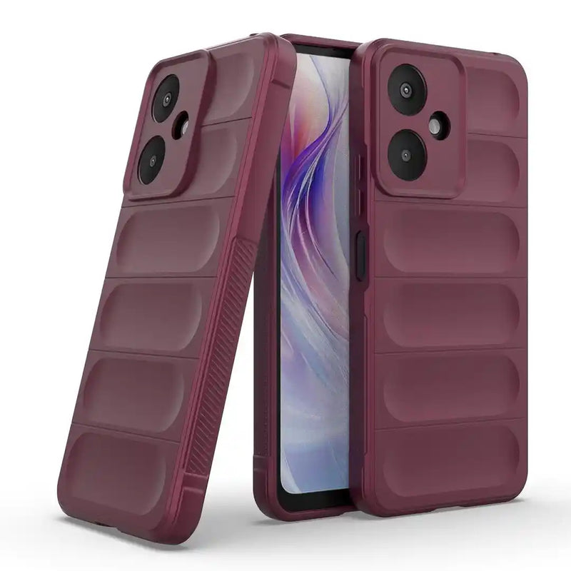 Shield Silicone - Mobile Back Cover for Poco M6 5G - 6.74 Inches - (INR 169 Only for prepaid orders)