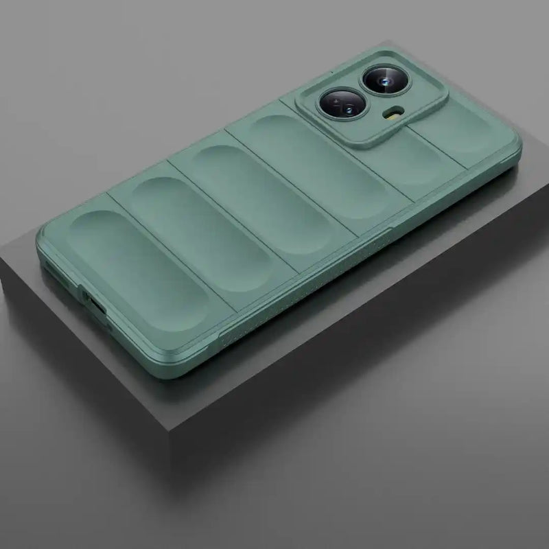 Shield Silicone - Mobile Back Cover for Realme 10 Pro Plus 5G  - 6.7 Inches - (INR 169 Only for prepaid orders)