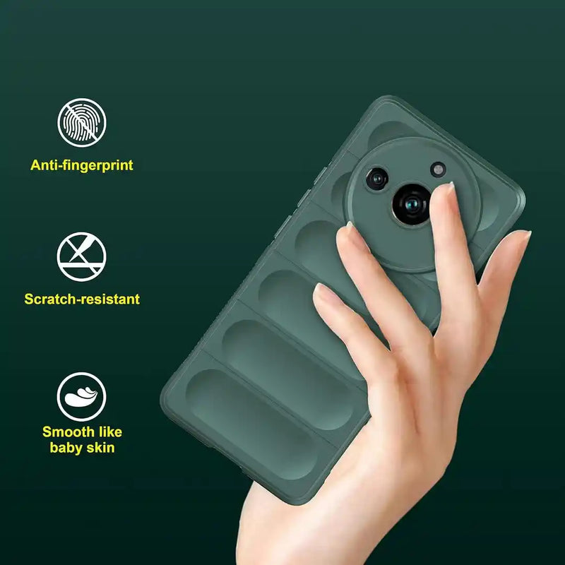 Shield Silicone - Mobile Back Cover for Realme 11 Pro 5G - 6.7 Inches - (INR 169 Only for prepaid orders)