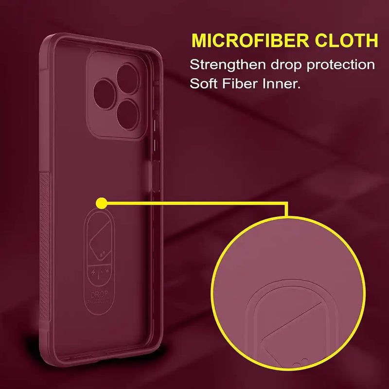 Shield Silicone - Mobile Back Cover for Realme C53 - 6.74 Inches - (INR 169 Only for prepaid orders)