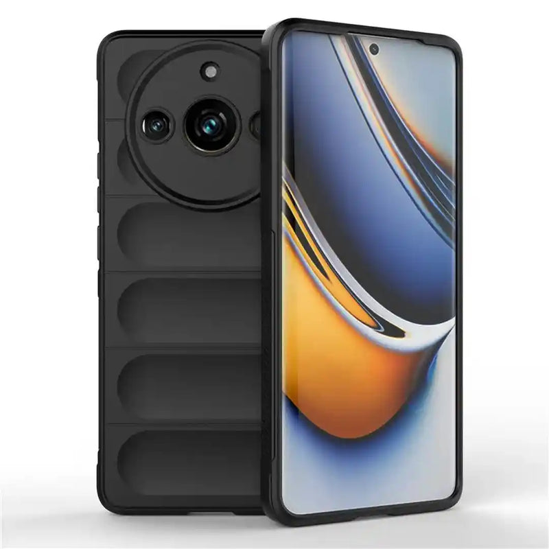 Shield Silicone - Mobile Back Cover for Realme Narzo 60 Pro 5G  - 6.7 Inches - (INR 169 Only for prepaid orders)