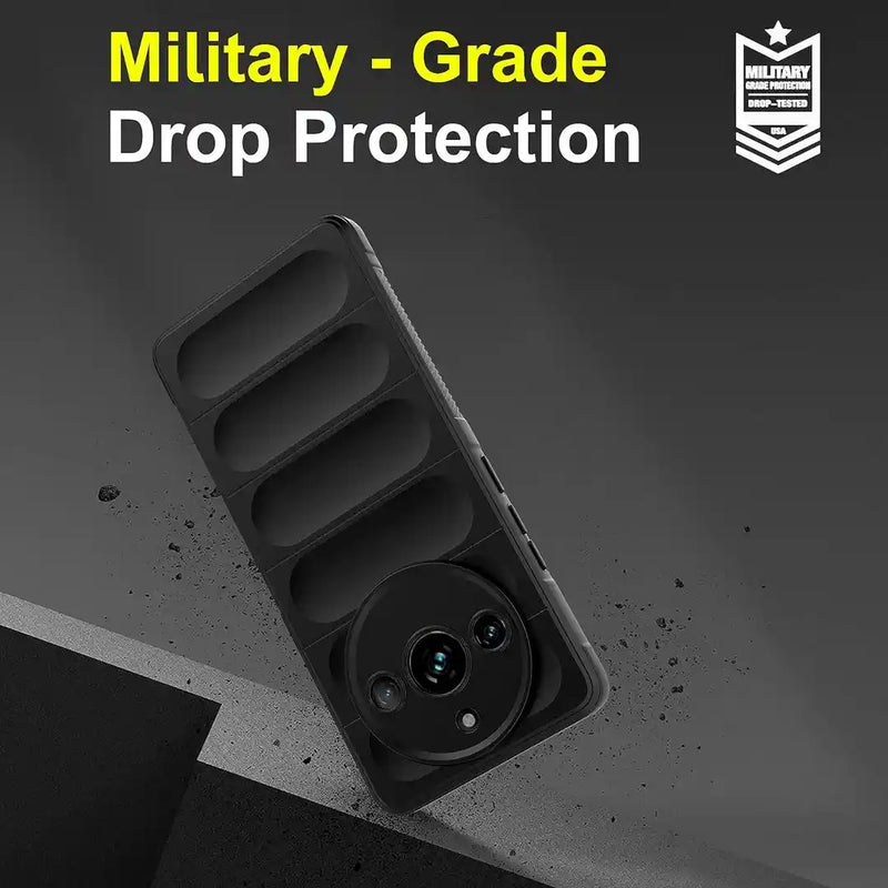 Shield Silicone - Mobile Back Cover for Realme Narzo 60 Pro 5G  - 6.7 Inches - (INR 169 Only for prepaid orders)