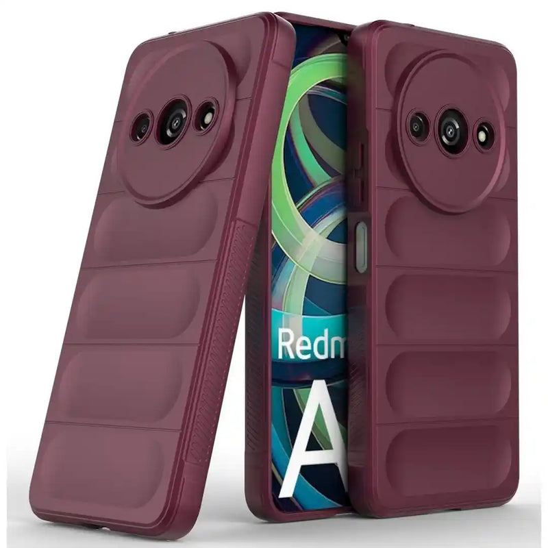 Shield Silicone - Mobile Back Cover for Redmi A3 4G - 6.71 Inches - (INR 169 Only for prepaid orders)