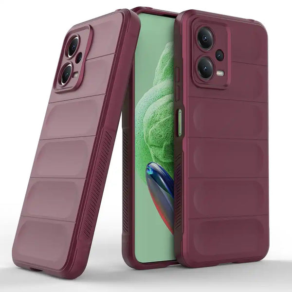 Shield Silicone - Mobile Back Cover for Redmi Note 12 5G - 6.67 Inches - (INR 169 Only for prepaid orders)